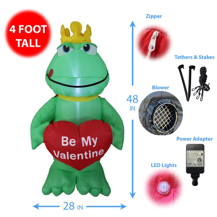 The Holiday Aisle® Inflatable Frog Prince Decoration & Reviews