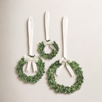 Preserved Boxwood 10'' Wreath