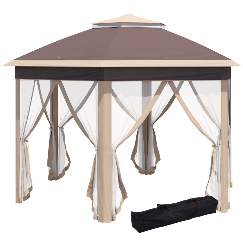 4m x 3.5m Metal Patio Gazebo