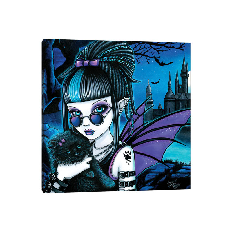 Amelia by Myka Jelina - Wrapped Canvas Gallery-Wrapped Canvas Giclée, 30.48 cm H x 30.48 cm W