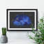 Earth View Paint Splash - Picture Frame Graphic Art-56915695-56915701