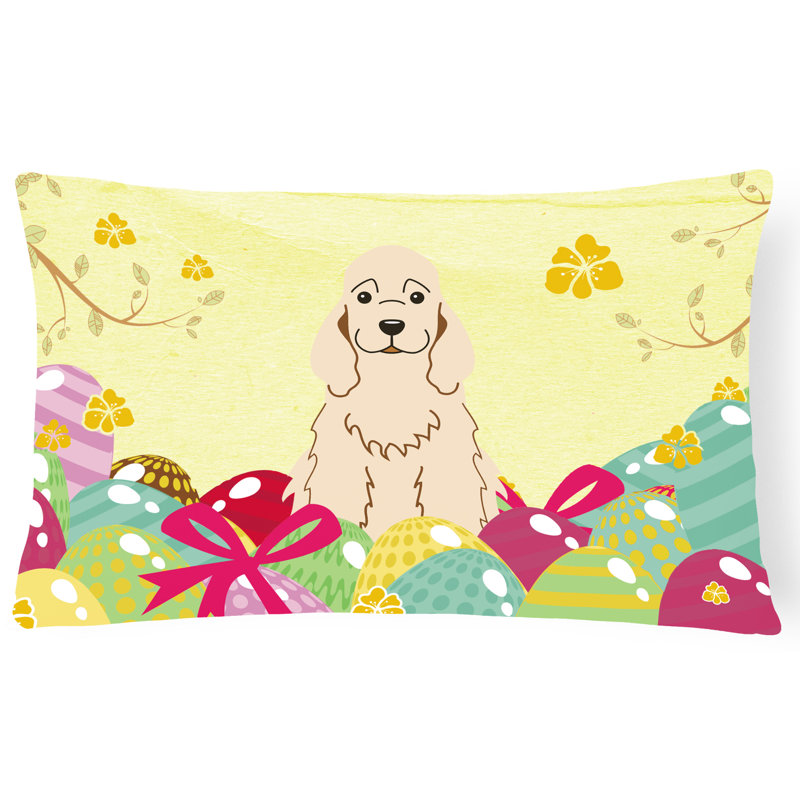 Coussin lombaire épagneul de l’oeuf de pâques, Chamois