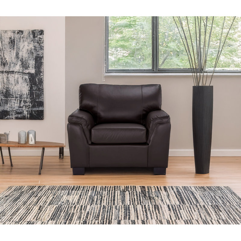 Mikylee Genuine Leather Armchair