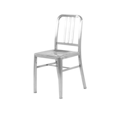 Chaise d'appoint à dossier à lattes Dredi