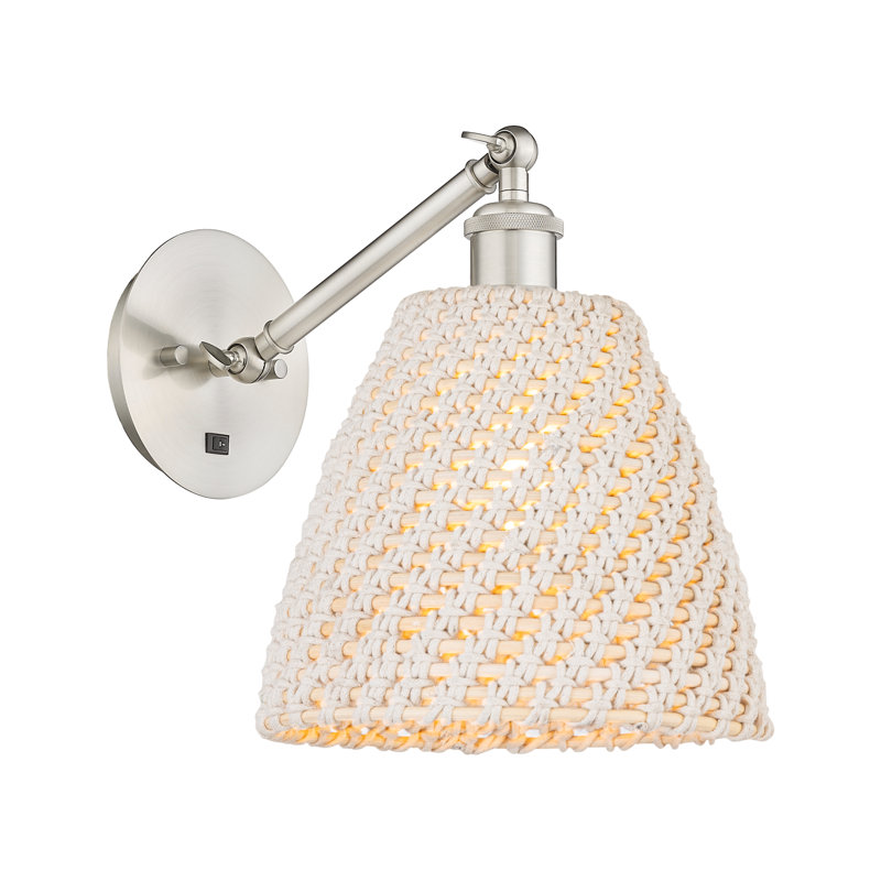 Ballston - Barberio - 1 Light Adjustable Sconce, Brushed Satin Nickel