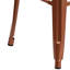 Kai Industrial Style Bar Stool - Set of 4 - Modern Metal Counter or Bar Height-1394825072-1394825074