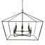 Luminaire suspendu 8 lumières pour vestibule Arnold