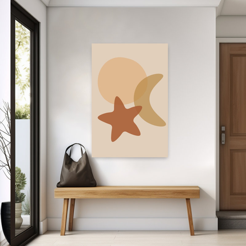 Art contemporain contemporain abstrait, H 60 po x l 40 po