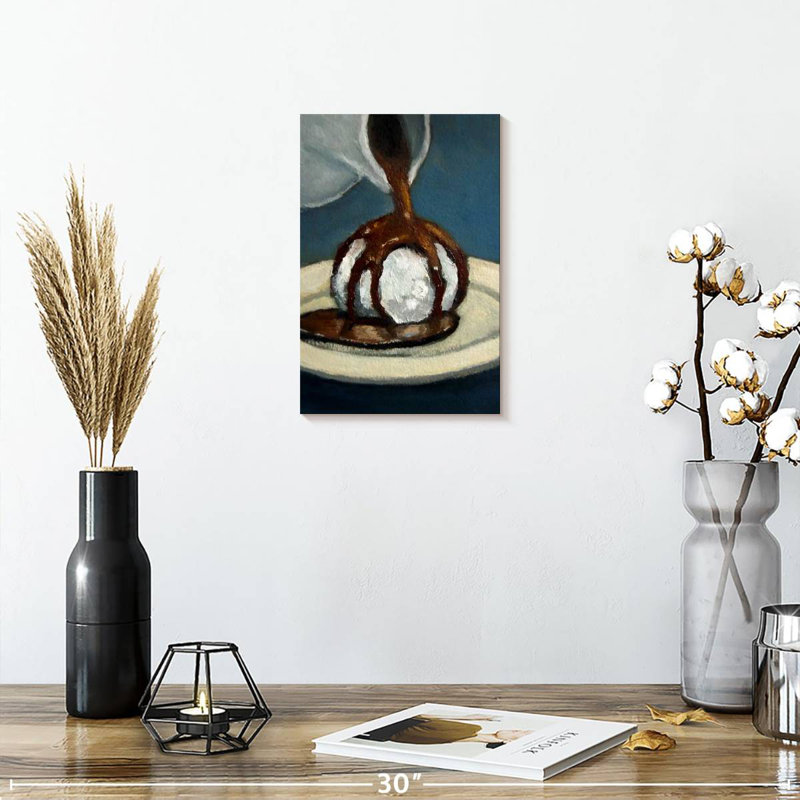 Yarlin Ice Cream, 12" H x 8" W