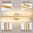 32" Dimmable LED Smoked Acrylic Shade Bath Bar Aluminum Vanity Light Fixture-788656470