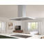 Zephyr Luce 36 in. 600 CFM Island Mount Range Hood with LED Light in Stainless Steel