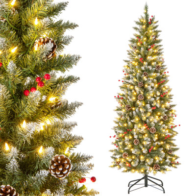 Lighted Artificial Christmas Tree