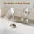 Doux Waterfall Deck-Mount Bathtub Filler Faucet with 2-Fuction Handheld Shower and Diverter-110220858