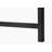 Accent Table, Console, Entryway, Narrow, Corner, Black Marble Look Laminate, Black Metal-1594027227