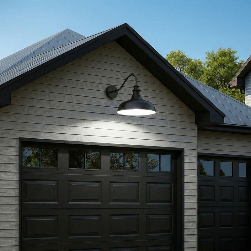 1-Light 19.68 inch Oversize Classic Iron Metal Outdoor Wall Light
