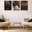 3 Piece Wrapped Canvas Print-848975972