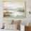 Mountain Pond Stillness Scenery - Lake, impressions sur toile