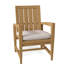 Amalfi Outdoor Teak Dining Armchair-1382421548