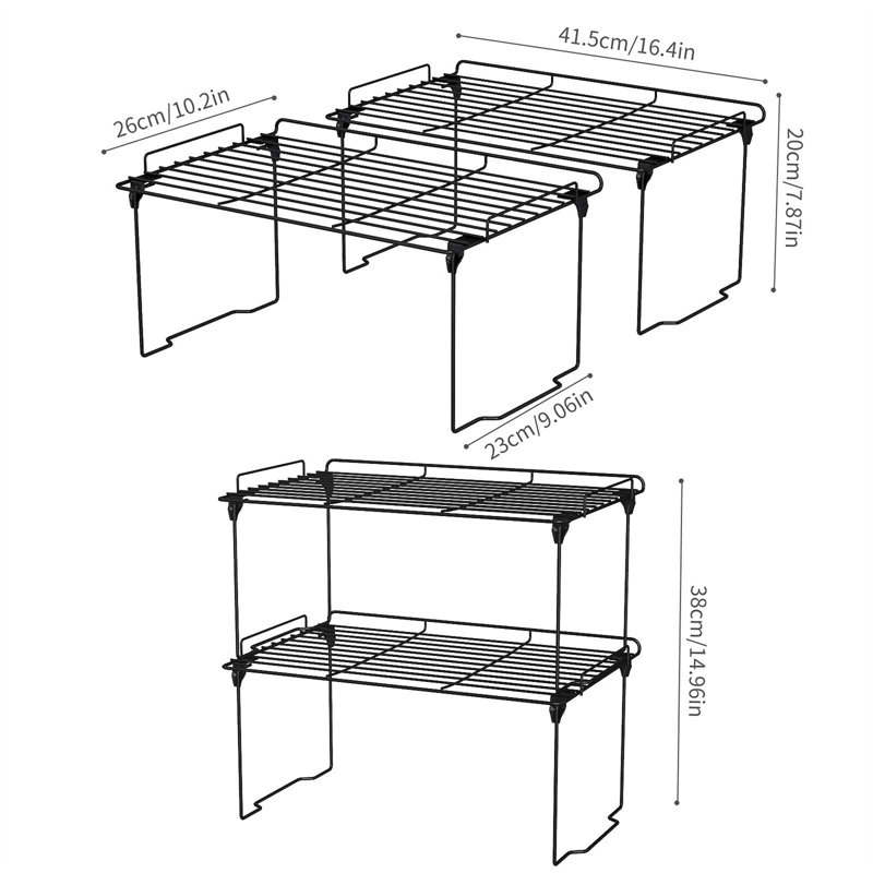 Krystal Freestanding Spice Rack
