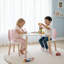 Ensemble de table et chaises en bois pour enfants-461462479
