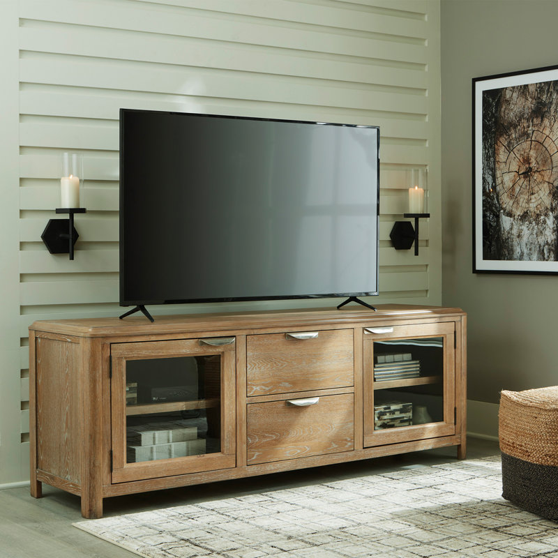 Taura Unfinished TV Stand for TVs up to 78"