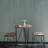 Idolina Plain Charcoal Gray Metallic Faux Fabric Worn Lines Textured Wallpaper 3D