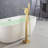 Floor Waterfall Faucet with Diverter-86233590