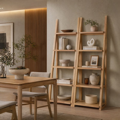 5-Tier Ladder Bookcase