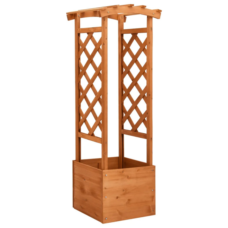 Chambery Wood Pot Planter