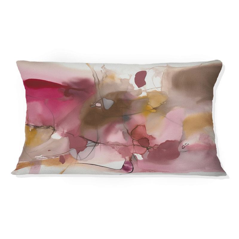Knowledge Of Dreams Painting Harmony III - Abstract Painting Printed Throw Pillow