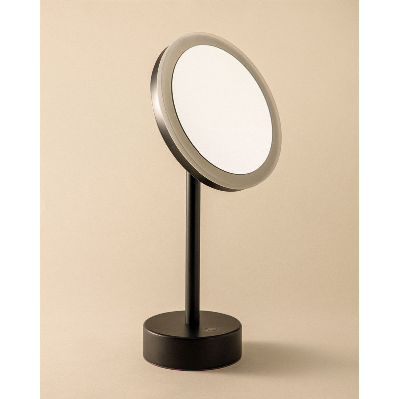 Dauntay Concave Mirror, Matte Black