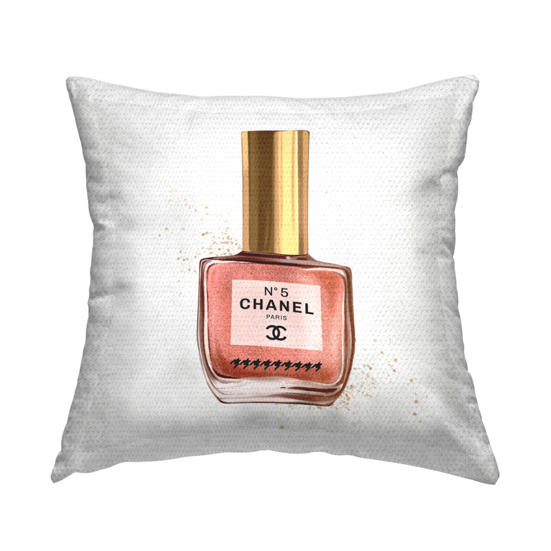 Coussin d'extérieur Stupell Industries Glam Pink Glitzy