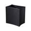 Folded Leather Wastebasket-64404296
