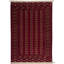 Wool Oriental Area Rug in Red
