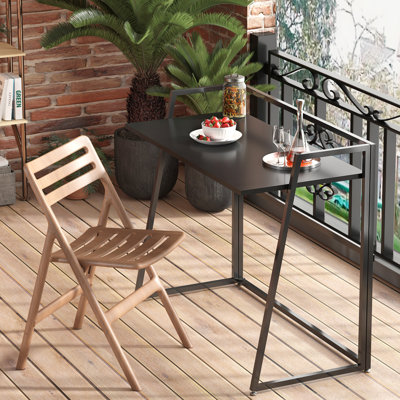 Foldable Steel Computer Desk