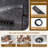 Camino 28"X15" 4-Function Flush Mounted Thermostatic Shower System with LED Light and Bluetooth Music-110585238
