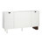 Modern Sideboard Buffet Cabinet with 4 Doors and Adjustable Shelves