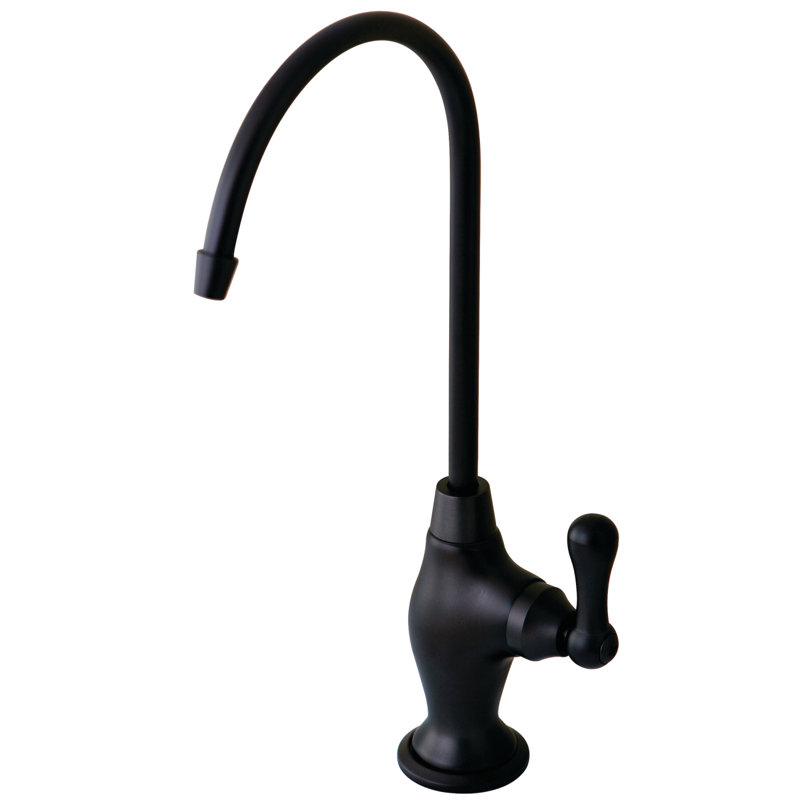 Kingston Brass Restoration Single-Handle 1-Hole Deck Mount Water Filtration Faucet, Oil Rubbed Bronze