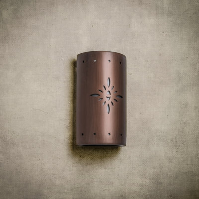 Lampe murale d'extérieur en céramique Ninamarie, ampoule DEL incluse