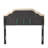 Tufted Upholstered Headboard Queen Size, Solid Wood Head Board With Durable Metal Legs-1680481700