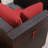 6-Piece All-Weather HDPE Wicker L-Shaped Patio Sectional Sofa Set With Cushions-2037737463