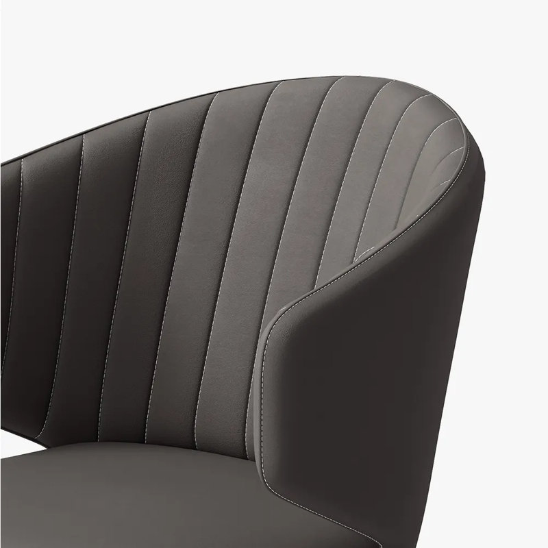 Ensemble de 2 chaises de salle à manger modernes pivotantes