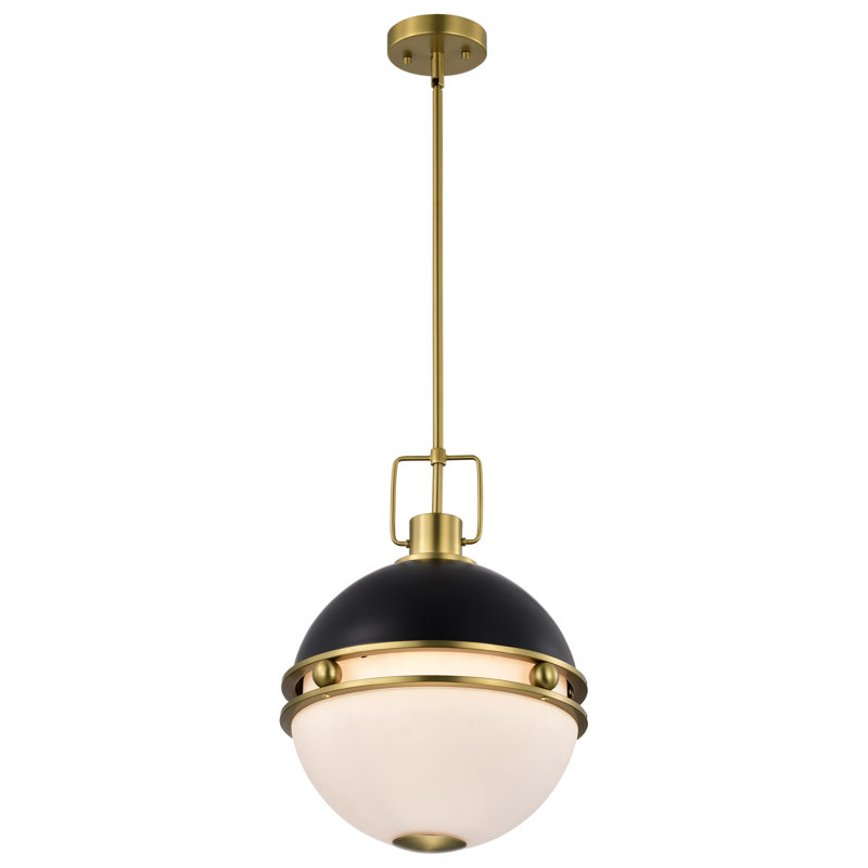 Whipholt 2 - Light Sphere Pendant, Matte Black