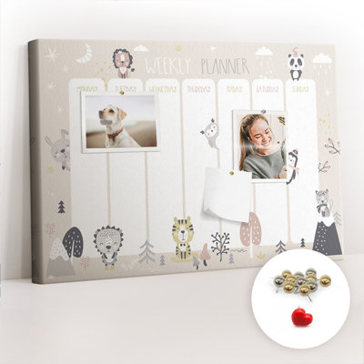 Malekai Cork Corkboard / Bulletin Board