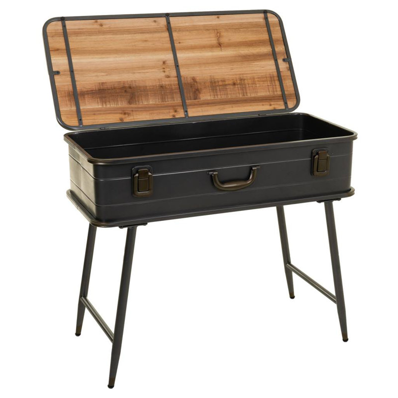 Freudenburg 80cm Solid Wood Top Console Table