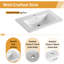 Ensemble de meuble-lavabo simple 28 po avec plateau en céramique Narnby-277293095-299870611