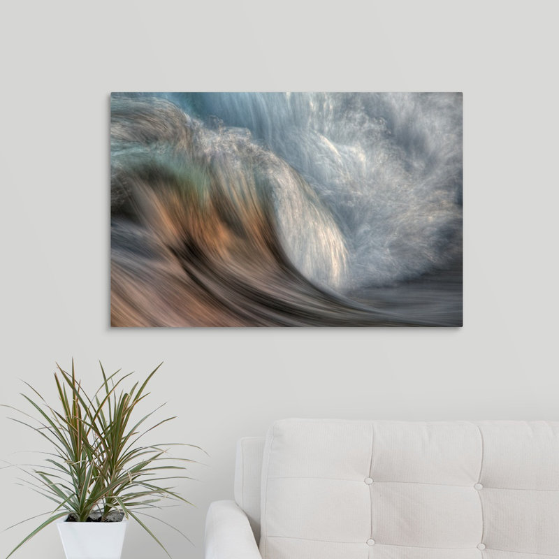 " Ying And Yang " by Ursula Abresch, 24" H x 36" W x 1.5" D