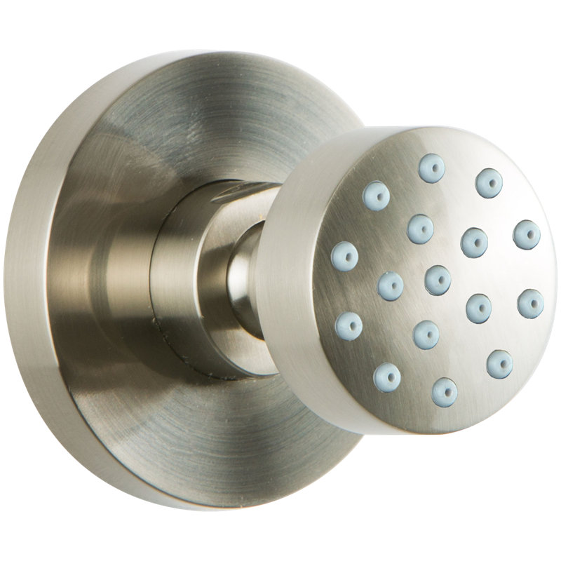Body Jet, Brushed Nickel