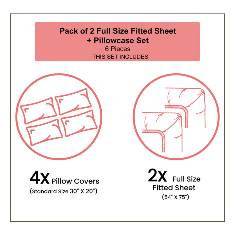 Queen Multicolor Stone Print Microfiber Sheet Set