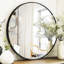 Miroir rond rustique 24 po Rustic